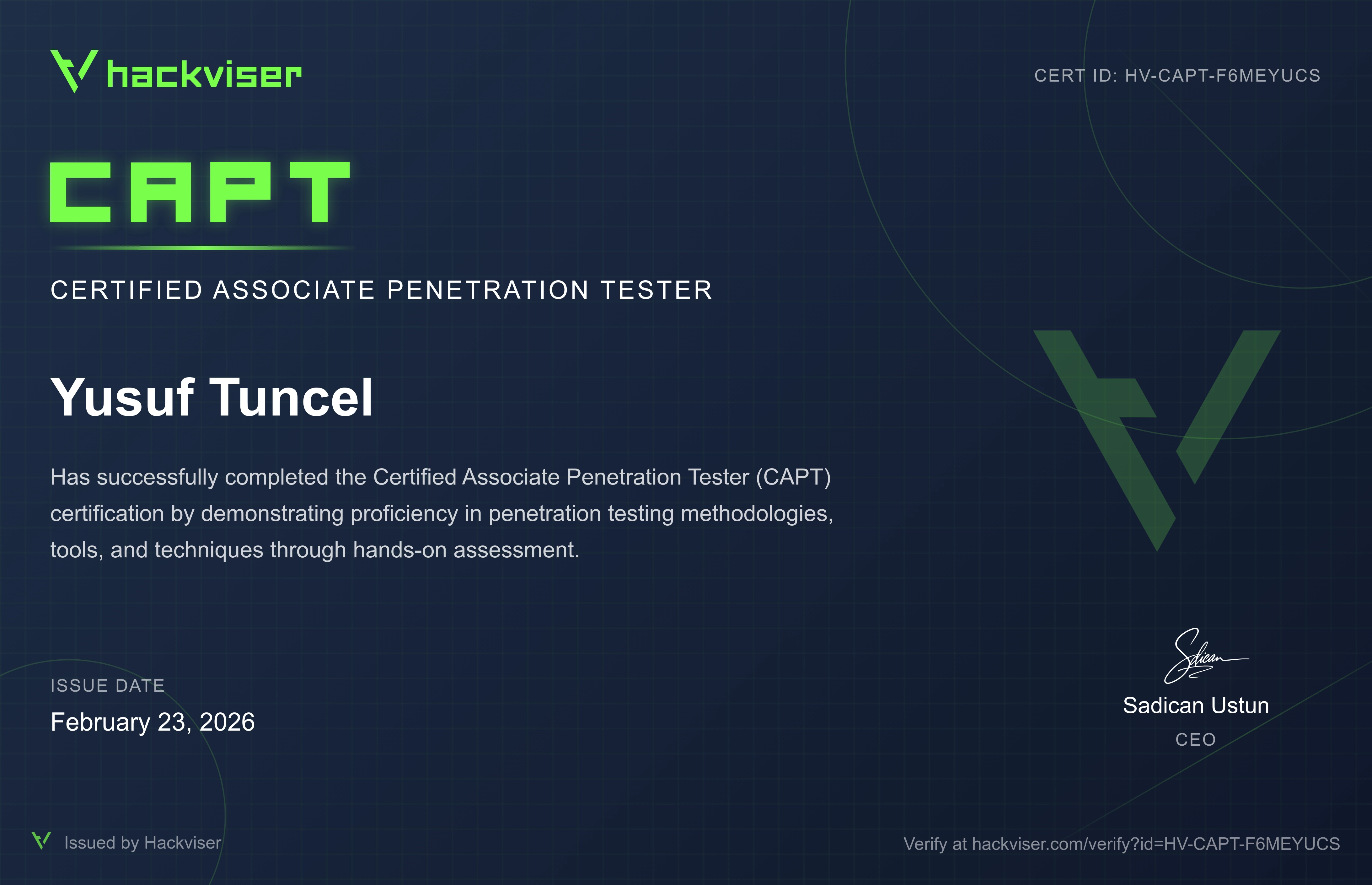 Hackviser CAPT